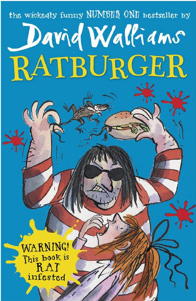 Clawr llyfr / Book cover: Ratburger