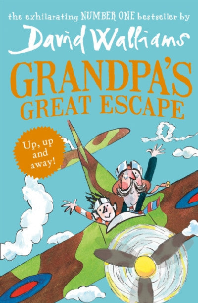 Clawr llyfr / Book cover: Grandpa's Great Escape