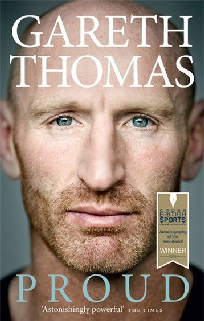 Clawr llyfr / Book cover: Proud - My Autobiography