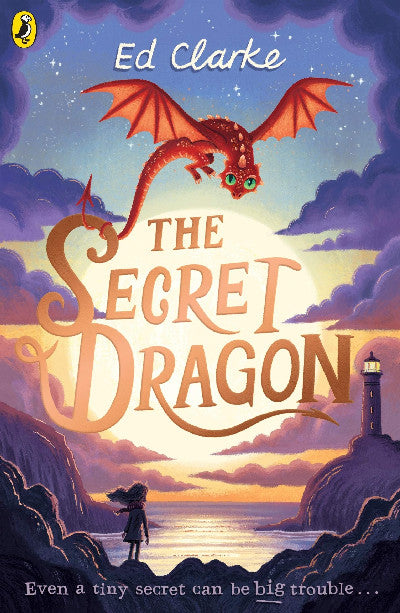 Clawr llyfr / Book cover: The Secret Dragon