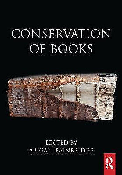 Clawr llyfr / Book cover: Conservation of Books