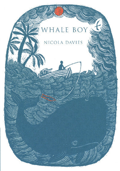 Clawr llyfr / Book cover: Whale Boy