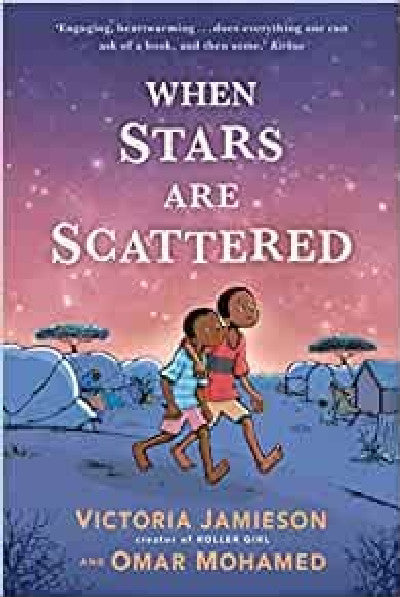 Clawr llyfr / Book cover: When Stars Are Scattered