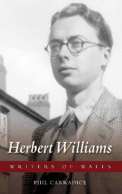 Clawr llyfr / Book cover: Writers of Wales: Herbert Williams