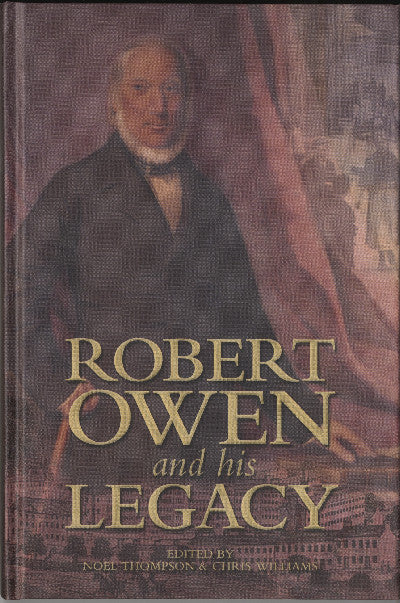 Clawr llyfr / Book cover: Robert Owen and his Legacy