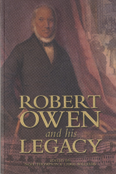 Clawr llyfr / Book cover: Robert Owen and his Legacy