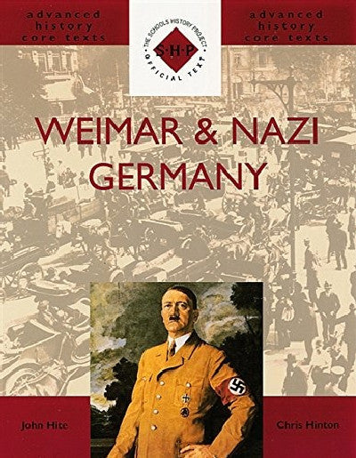 Clawr llyfr / Book cover: Weimar and Nazi Germany