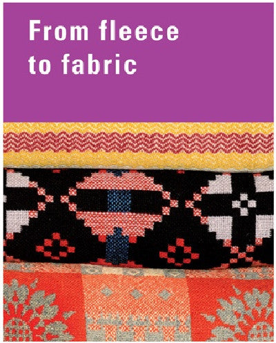 Clawr llyfr / Book cover: From Fleece to Fabric