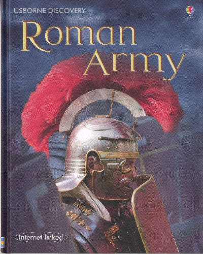 Clawr llyfr / Book cover: Usborne Discovery: Roman Army