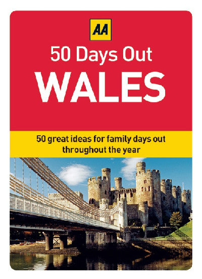 Clawr llyfr / Book cover: 50 Days out Wales