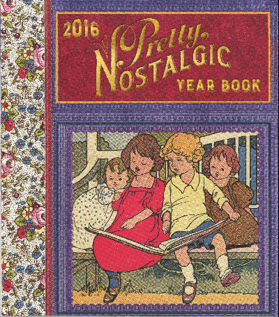 Clawr llyfr / Book cover: Pretty Nostalgic Yearbook 2016