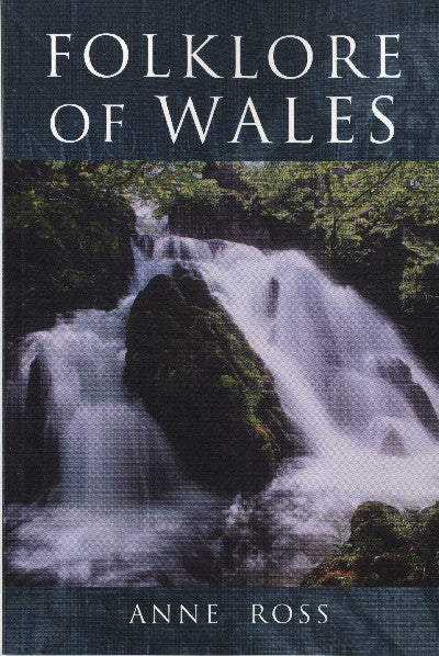 Clawr llyfr / Book cover: Folklore of Wales