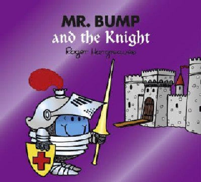 Clawr llyfr / Book cover: Mr. Bump and the Knight