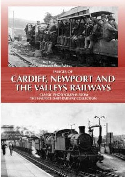Clawr llyfr / Book cover: Images of Cardiff, Newport and the Valleys Railways