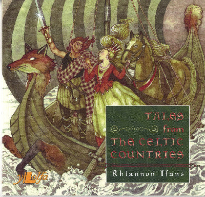 Clawr llyfr / Book cover: Tales from the Celtic Countries
