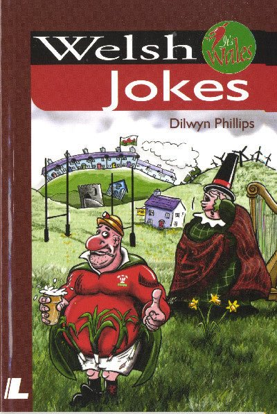 Clawr llyfr / Book cover: It's Wales: Welsh Jokes