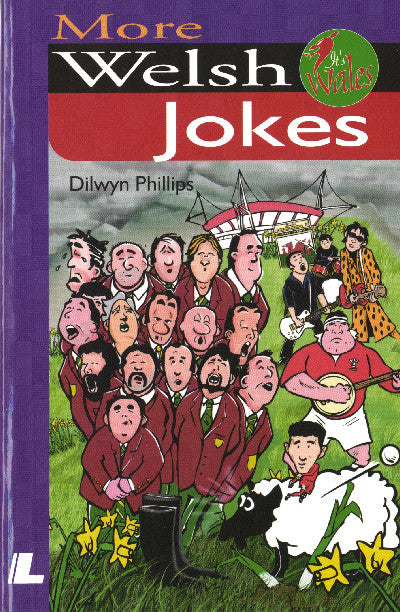 Clawr llyfr / Book cover: It's Wales: More Welsh Jokes