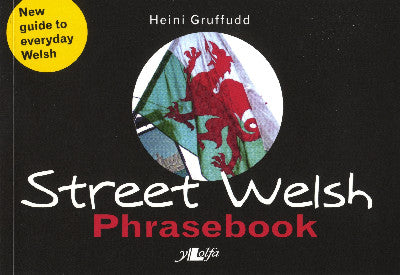 Clawr llyfr / Book cover: Street Welsh - Phrasebook