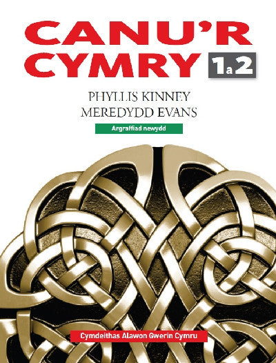 Clawr llyfr / Book cover: Canu'r Cymry 1 a 2
