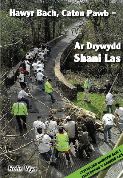 Clawr llyfr / Book cover: Hawyr Bach, Caton Pawb - Ar Drywydd Shani Las