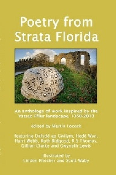 Clawr llyfr / Book cover: Poetry from Strata Florida
