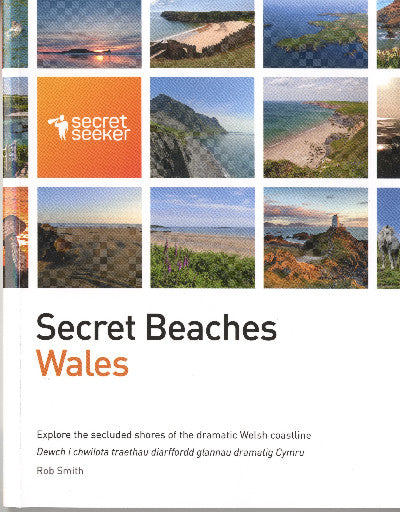 Clawr llyfr / Book cover: Secret Beaches Wales