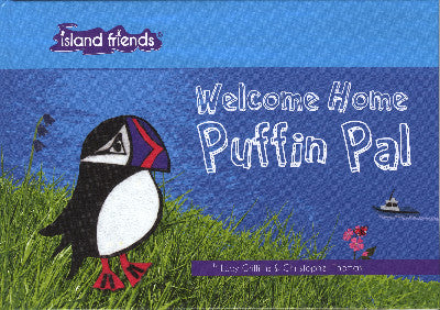 Clawr llyfr / Book cover: Island Friends: Welcome Home Puffin Pal