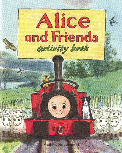 Clawr llyfr / Book cover: Alice and Friends Activity Book