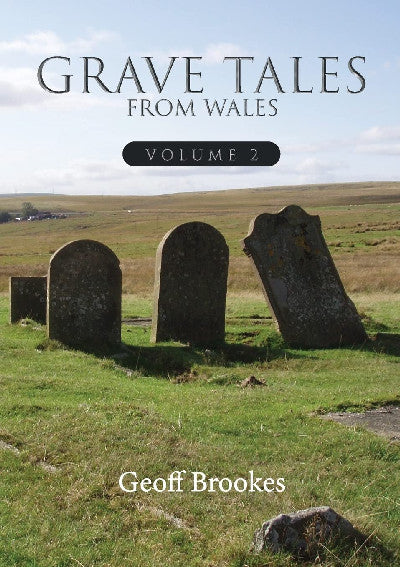 Clawr llyfr / Book cover: Grave Tales from Wales 2