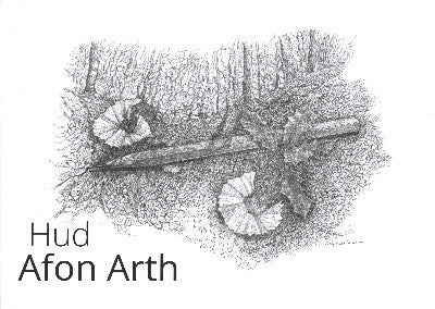 Clawr llyfr / Book cover: Hud Afon Arth