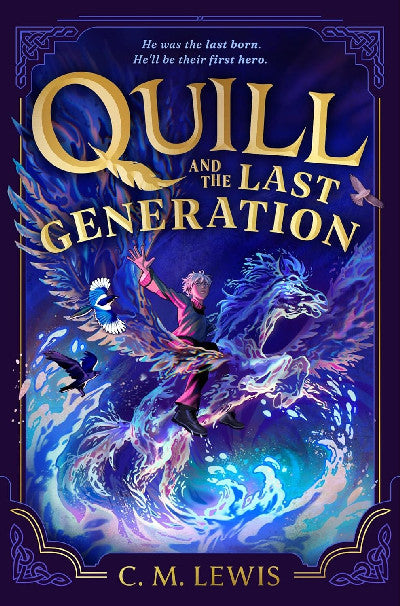 Clawr llyfr / Book cover: Quill and the Last Generation