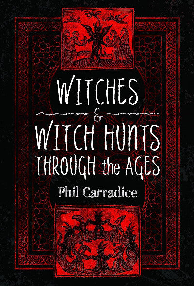 Clawr llyfr / Book cover: Witches and Witch Hunts Through the Ages