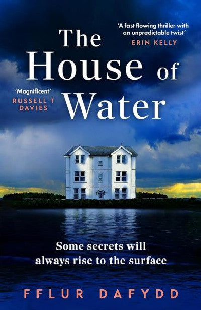 Clawr llyfr / Book cover: The House of Water