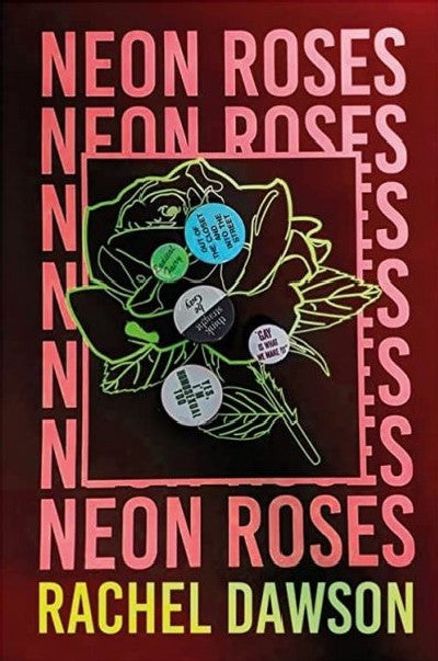 Clawr llyfr / Book cover: Neon Roses