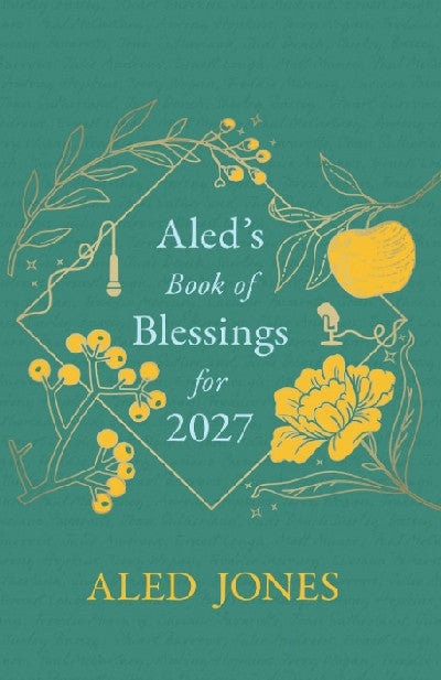 Clawr llyfr / Book cover: Aled's Book of Blessings for 2027
