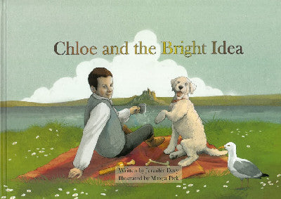 Clawr llyfr / Book cover: Chloe and the Bright Idea