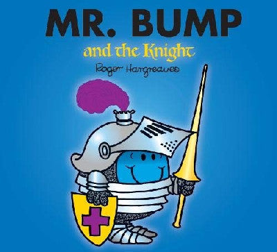 Clawr llyfr / Book cover: Mr Bump and the Knight