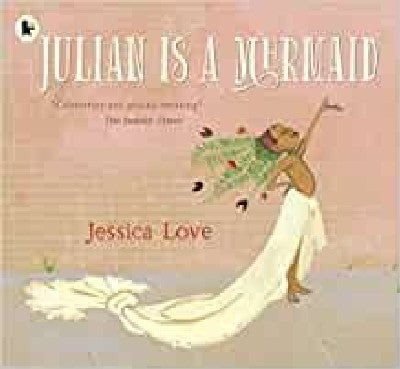 Clawr llyfr / Book cover: Julian is a Mermaid