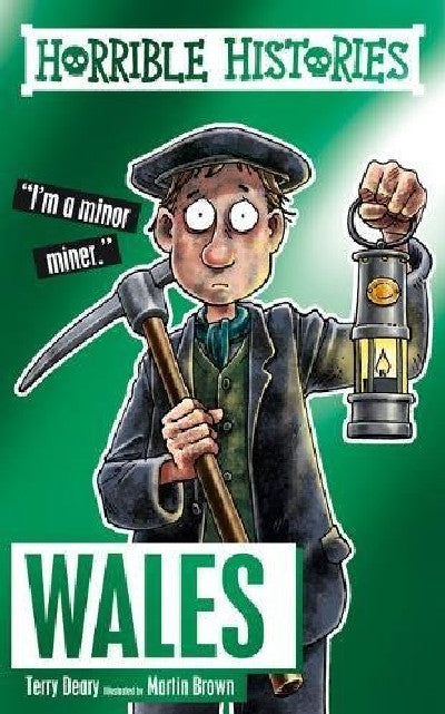 Clawr llyfr / Book cover: Horrible Histories: Wales