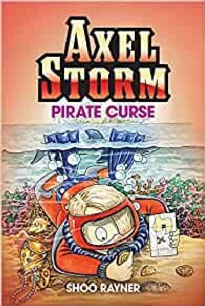 Clawr llyfr / Book cover: Axel Storm Pirate Curse