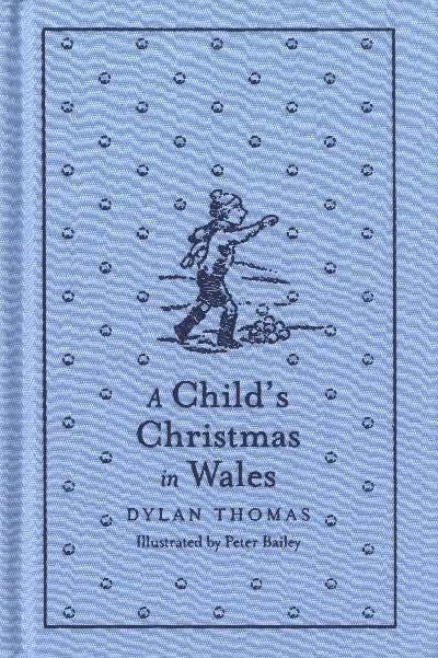Clawr llyfr / Book cover: A Child's Christmas in Wales