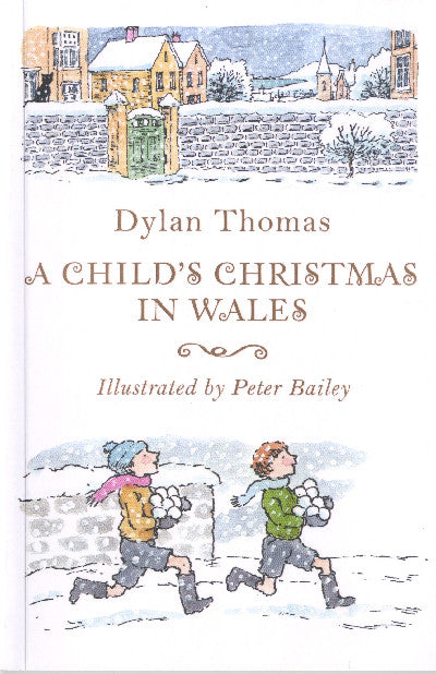 Clawr llyfr / Book cover: A Child's Christmas in Wales
