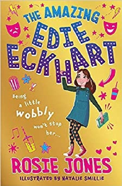 Clawr llyfr / Book cover: Amazing Edie Eckhart