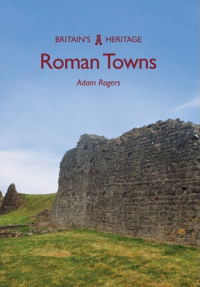 Clawr llyfr / Book cover: Roman Towns