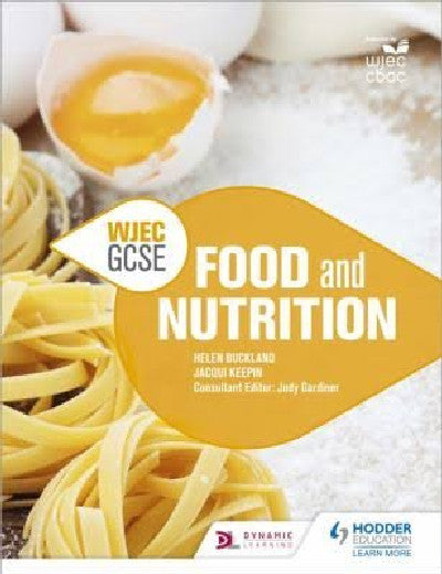 Clawr llyfr / Book cover: WJEC GCSE Food and Nutrition