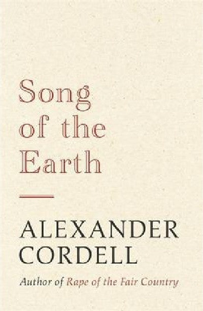 Clawr llyfr / Book cover: Song of the Earth