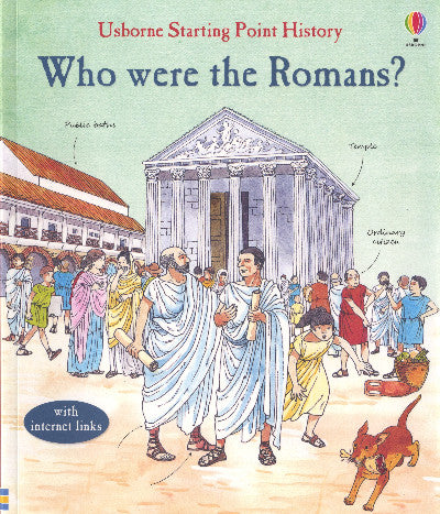 Clawr llyfr / Book cover: Usborne Starting Point History: Who Were the Romans?