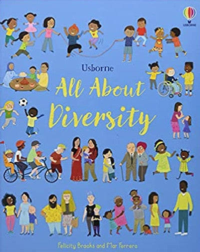Clawr llyfr / Book cover: All About Diversity