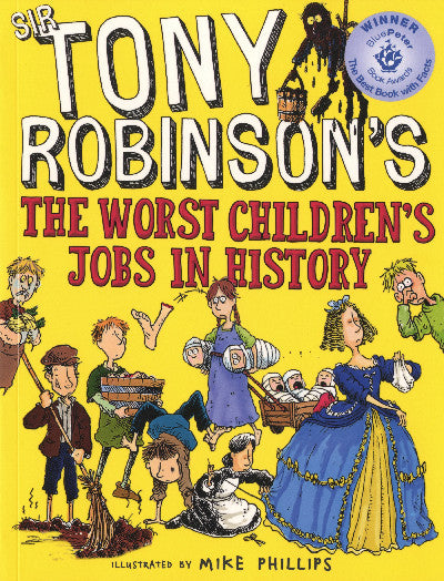 Clawr llyfr / Book cover: Worst Children's Jobs in History, The