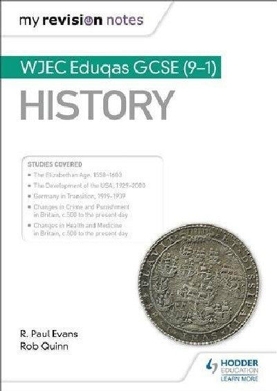 Clawr llyfr / Book cover: My Revision Notes: WJEC Eduqas GCSE (9-1) History